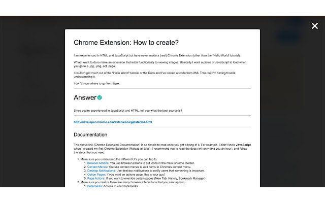 Stack Override from Chrome web store to be run with OffiDocs Chromium online
